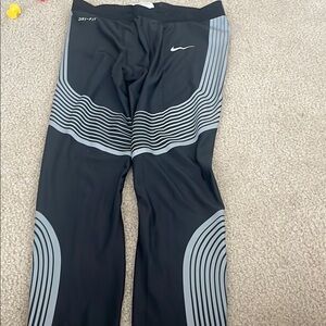 Nike Black and Gray leggings